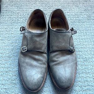 Banana Republic Men’s Size 12 Suede Monk Strap Dress or Casual Shoe